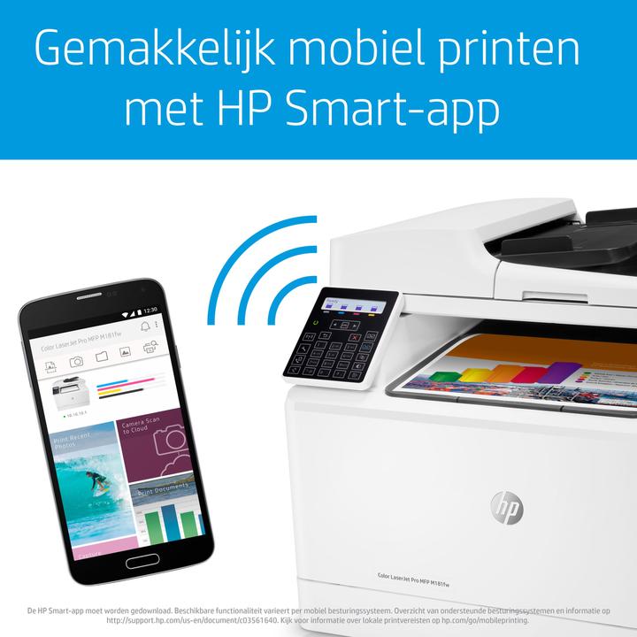 Produktbild HP LaserJet Pro MFP M181fw (Laser, Farbe)