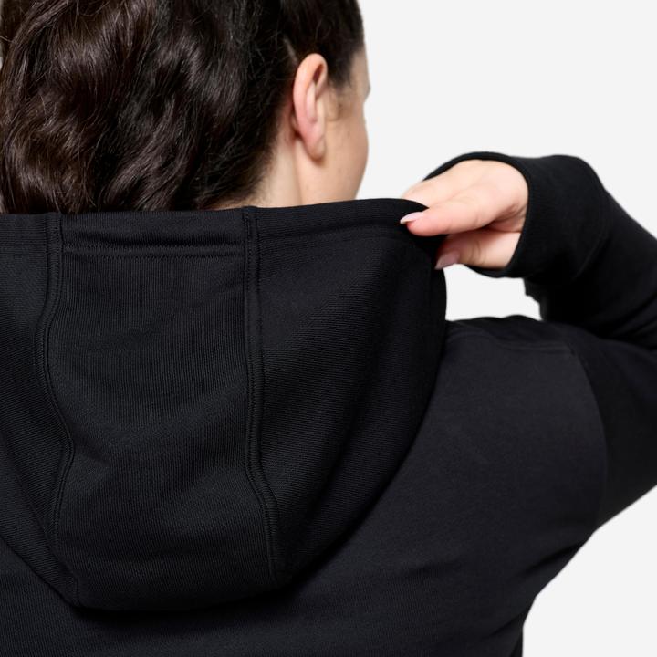 Image du produit Domyos Hoodie Damen lang - schwarz (XS)