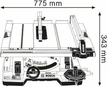 Image du produit Bosch Professional GTS10XC und GTA6000