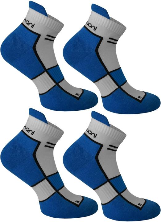 Produktbild Normani 4 Paar Running Sneaker mit Fersenlasche (4er Pack, 47 - 50)
