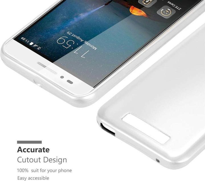 Productafbeelding Cadorabo TPU matte metalen hoes (ZTE Blade A612)