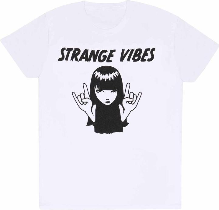 Actual product image Universal Textiles Unisex Adult Strange Vibes T-Shirt (M)