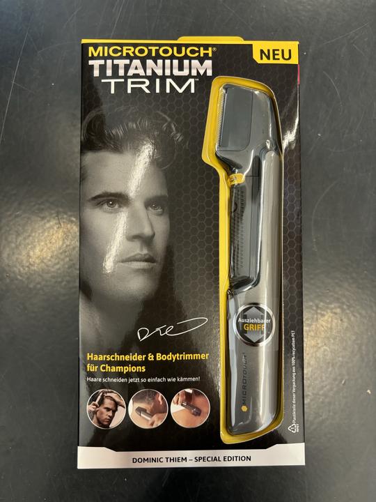 Actual product image Microtouch Micro Touch Titanium