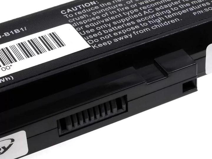 Actual product image AccuCell Battery LG R410 series/ LG R510 series/ type SQU-805 (4400 mAh)