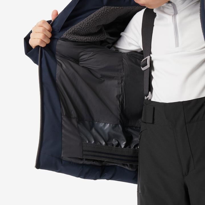 Immagine prodotto Wedze Giacca da sci per bambini imbottita, calda e impermeabile - 500 blu (128)