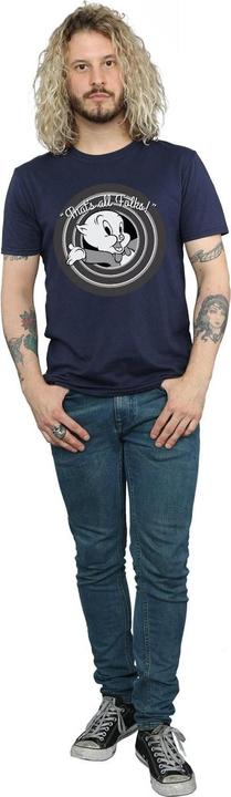 Immagine prodotto Looney Tunes Maglietta uomo That's All Folks Porky Pig in cotone (XL)
