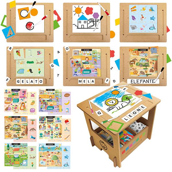 Immagine prodotto Headup Games Banchetto Legno Scuola di Scrittura