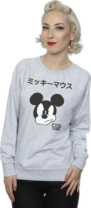 Actual product image Disney Womens/Ladies Mickey Mouse Japanese Sweatshirt (M)