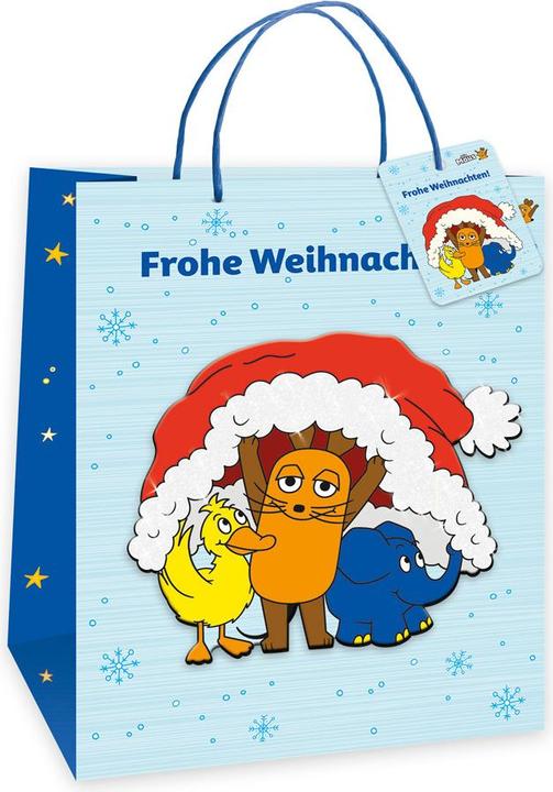 Die Maus 3D-Geschenktasche Weih (Geschenkbox)