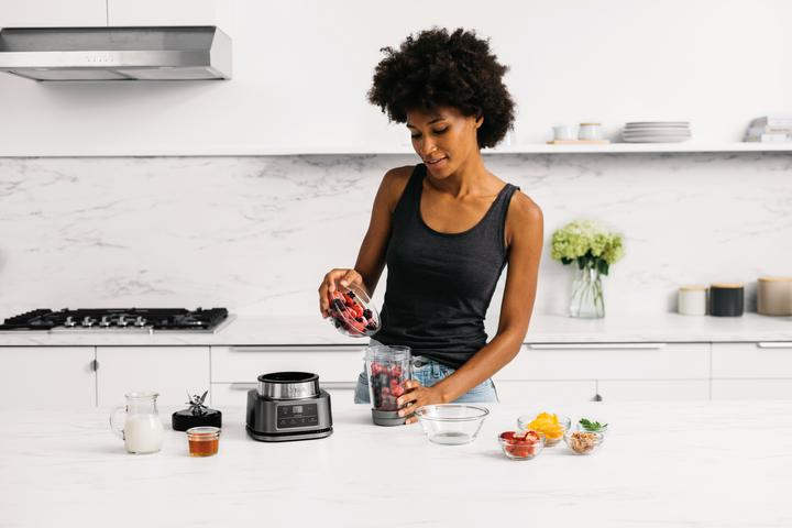 Image du produit Ninja CB100EU Foodi 2-in-1 Power Nutri Mixer & Auto-iQ 1100W (1100 W)