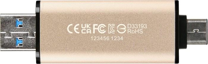 Produktbild Transcend JetFlash 930C (128 GB, USB-C, USB-A, USB 3.1)