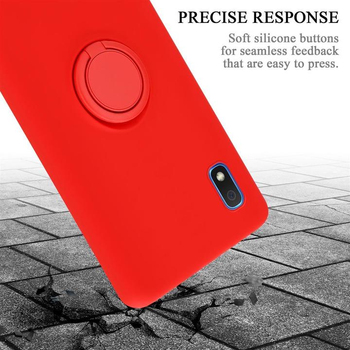 Produktbild Cadorabo TPU Liquid Ring Silicone Case Hülle (Samsung Galaxy A10, HTC One M10)