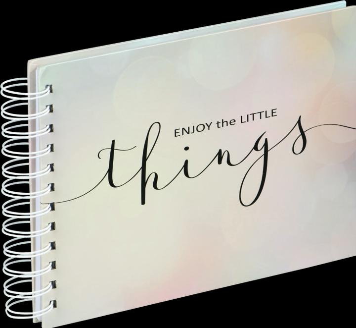 Image du produit Hama Letterings Enjoy Spiral 28x17 50 pages blanches (24 x 17 cm)