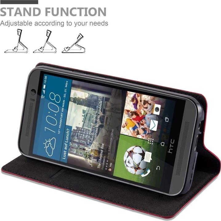 Produktbild Cadorabo Book Invisible Magnet Hülle für HTC ONE M9 (HTC One M9)