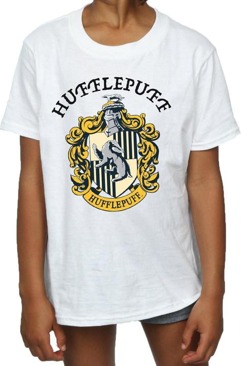 Actual product image Girls Hufflepuff Cotton T-Shirt (152, 158)