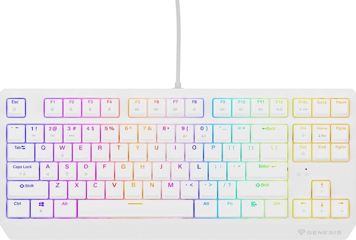 Actual product image Genesis herní mechanická klávesnice THOR 230 TKL (US, Cable)