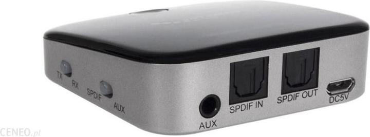 Image du produit Audiocore Odbiornik Bluetooth 5.0 AUX Baseus Qiyin (Juodas) (Emetteur & Récepteur)