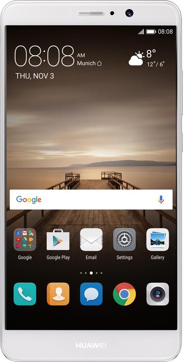 Huawei Mate 9 (64 GB, Moonlight Silver, 5.90", Hybrid Dual SIM, 20 Mpx, 4G)