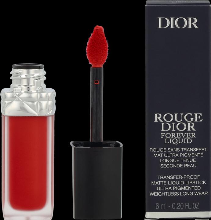Actual product image Dior Rouge Forever Rouge No 999 (999)