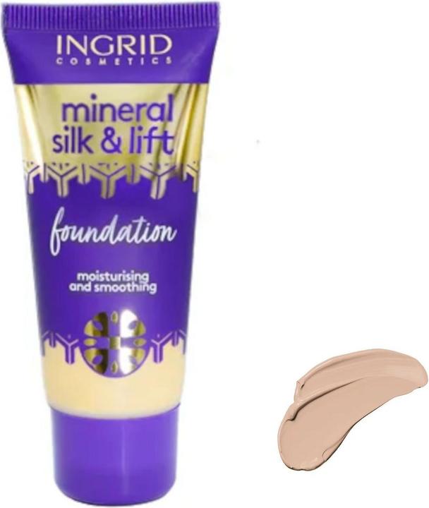 Produktbild Ingrid Cosmetics INGRID Mineral Silk & Lift podkład nawilżająco-wygładzający 029 Light Porcelain 30ml (29)