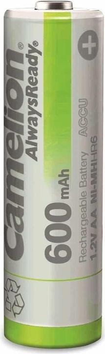 Produktbild Camelion AlwaysReady Solar Mignon (AA)- (4 Stk., AA, 600 mAh)