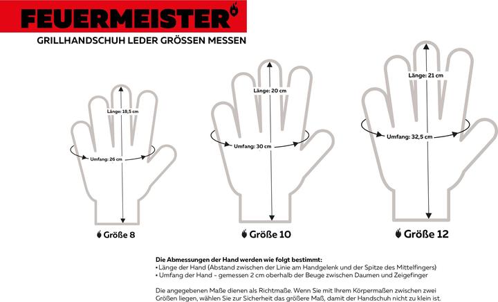 Image du produit Feuermeister Premium BBQ 12 (Kevlar, Cuir refendu)