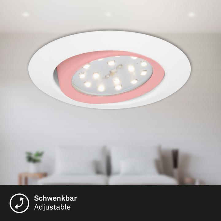 Image du produit Briloner Jeu de 3 lampes LED encastrées, blanc, 3xModule LED/3W (300 lm)