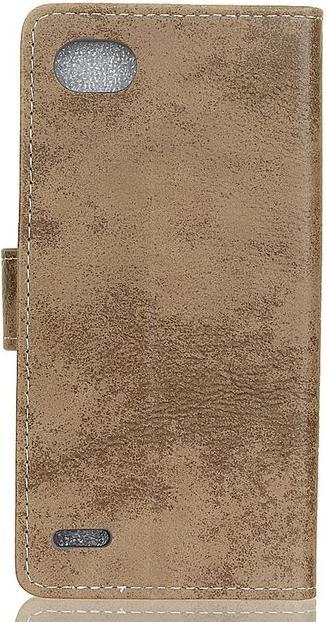 Image du produit MU Classic Housse en cuir vintage (LG Q6+, LG Q6)