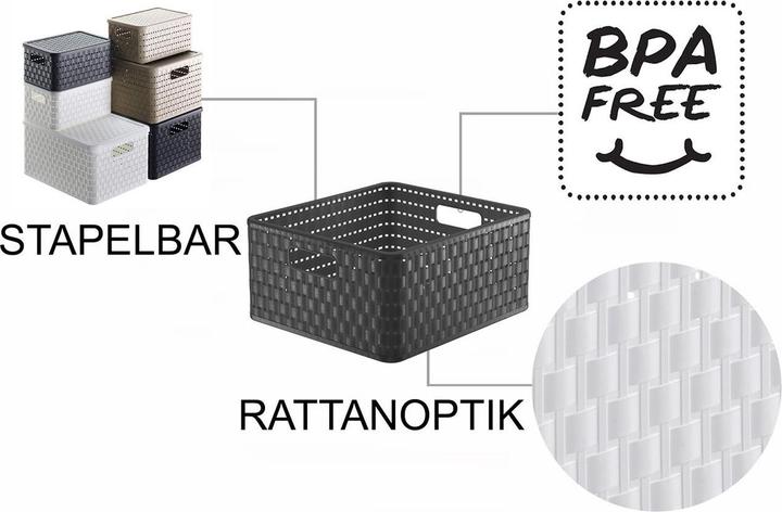 Produktbild Rotho Country (1 x, 30 x 30 x 16 cm)