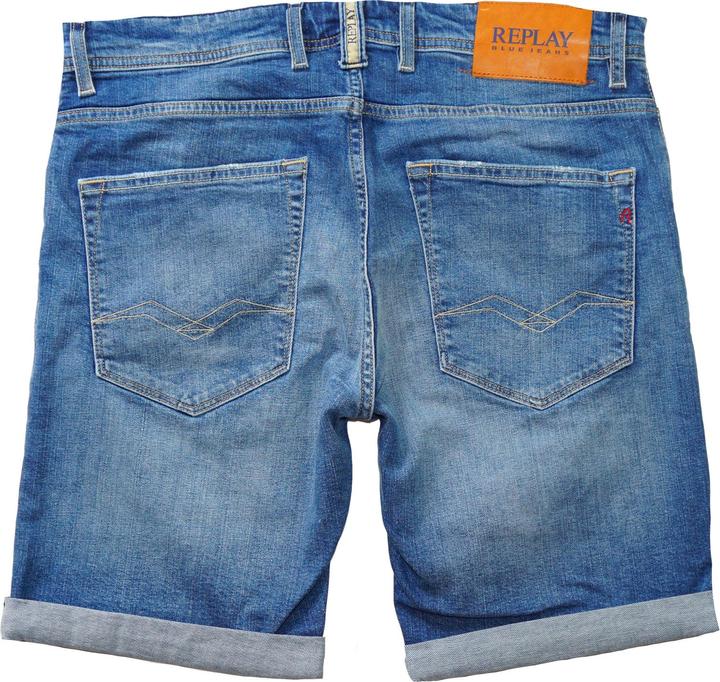 Produktbild Replay Shorts Tapered Fit Jeansshorts mit Button-Fly-Verschluss im 5-Pocket-Style (36)