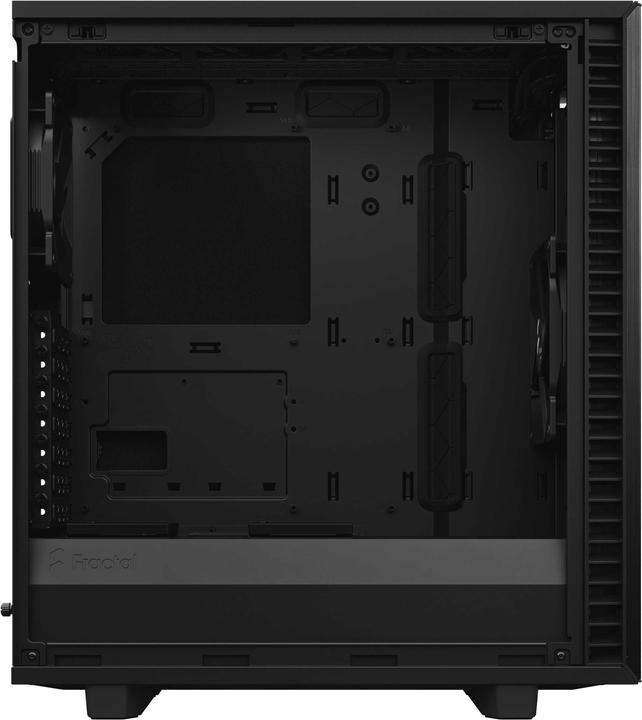 Actual product image Fractal Define 7 Compact Black Solid (ATX, mATX, Mini-ITX)