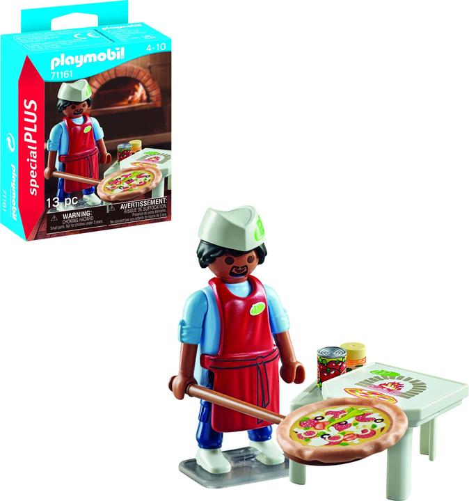 Produktbild Playmobil Pizzabäcker (71161, Playmobil Figures)