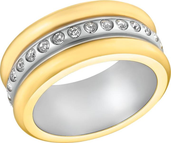 Produktbild S.Oliver Ringe für Damen, Edelstahl, Zirkonia synth. (56, 375/9 K Gold)
