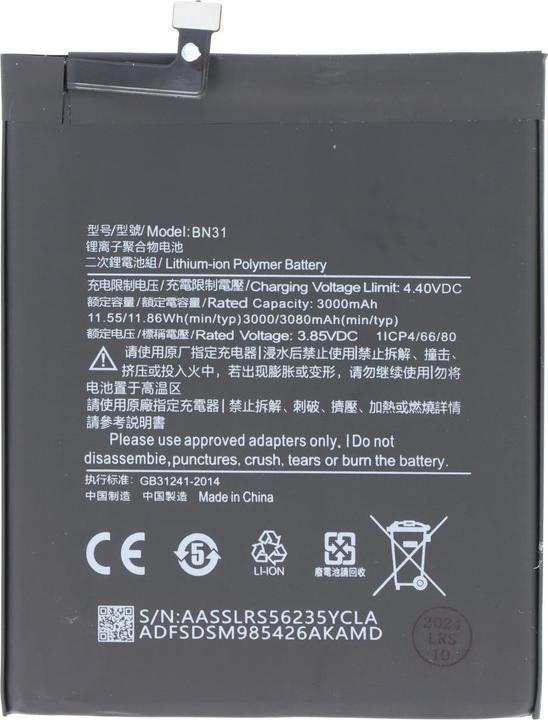 Produktbild AccuCell Akku Xiaomi Redmi Note 5A, Redmi S2
