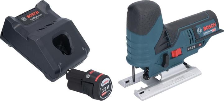Immagine prodotto Bosch Professional Bosch GST 12V-70 Seghetto alternativo professionale a batteria 12 V 70 mm + 1x batteria 2,0 Ah +