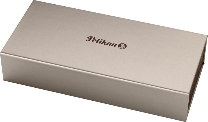 Image du produit Pelikan Stylo Plume M405 Noir-Bleu B Etui (Argent, Bleu, Noir, 1 x)