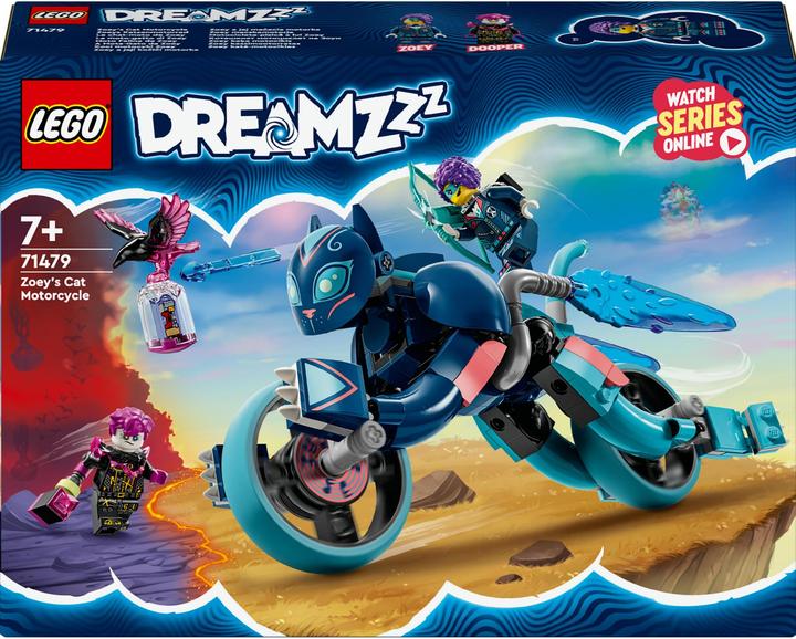 Image du produit LEGO La moto du chat de Zoé (71479, LEGO Dreamzzz)