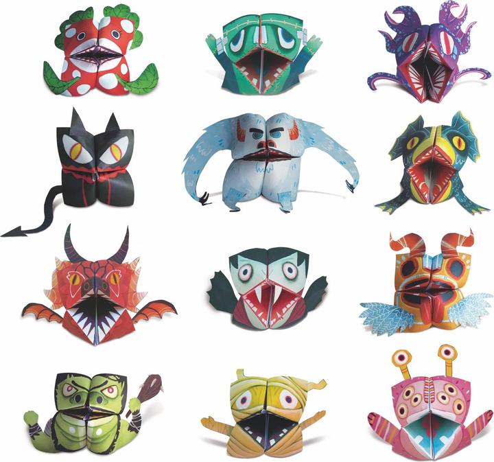 Produktbild Ludattica Easy Origami - Monster