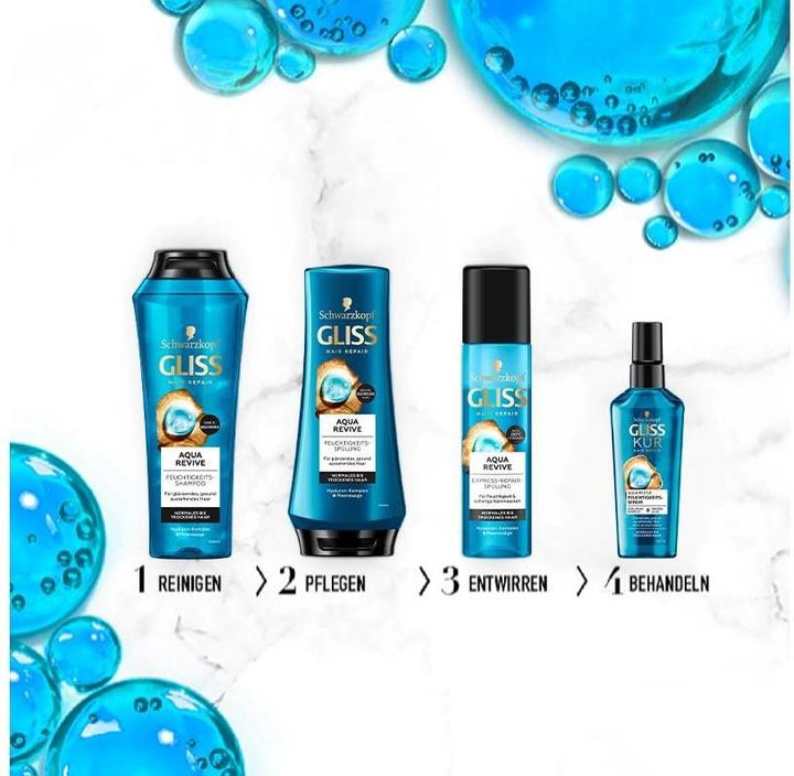 Immagine prodotto Gliss Siero per capelli Aqua Revive 75 ml (75 ml)