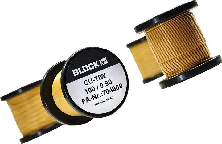 Produktbild Block Dreifach isolierter Kupferdraht TEX-E CU-TIW (32.20 m)