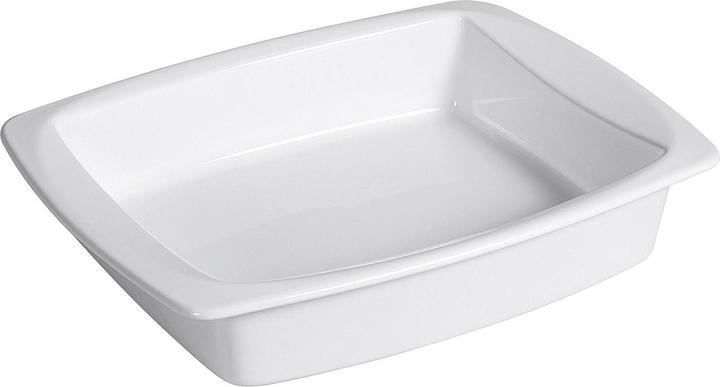 Actual product image Vista alegre Casserole dish Fusion stoneware 32x25x7cm white