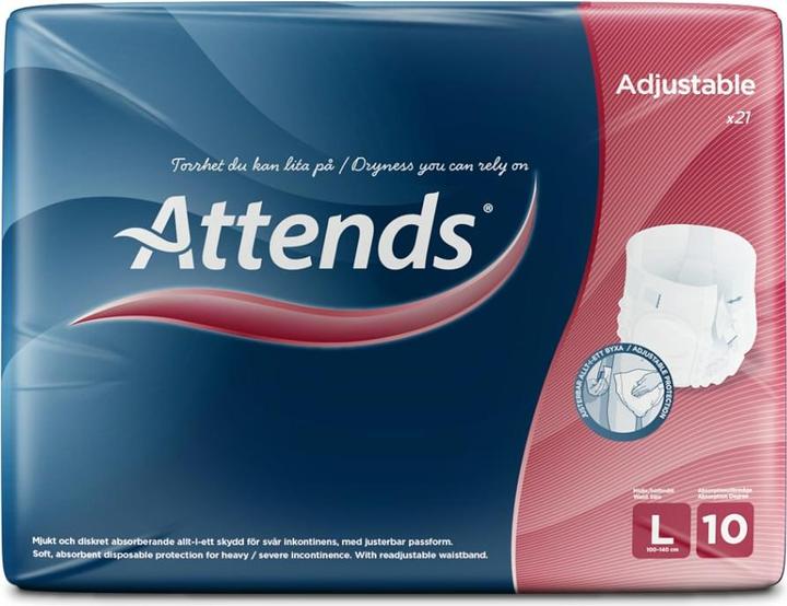 Actual product image Attends Adjustable 10 (21 x, Large)
