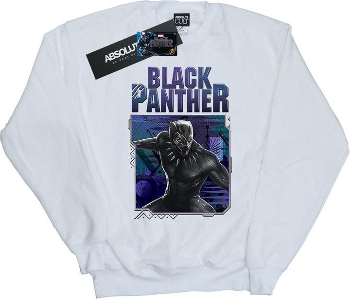 Immagine prodotto Black Panther Tech Badge Felpa Ragazzi (128)