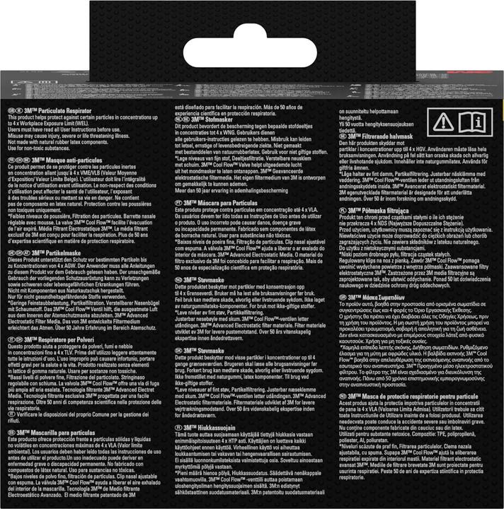 Image du produit 3M Masque de protection respiratoire 8810 (FFP2, 3 x)
