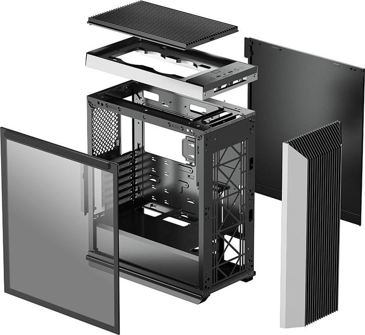 Actual product image Deepcool CL500 4F Midi Tower (ATX)