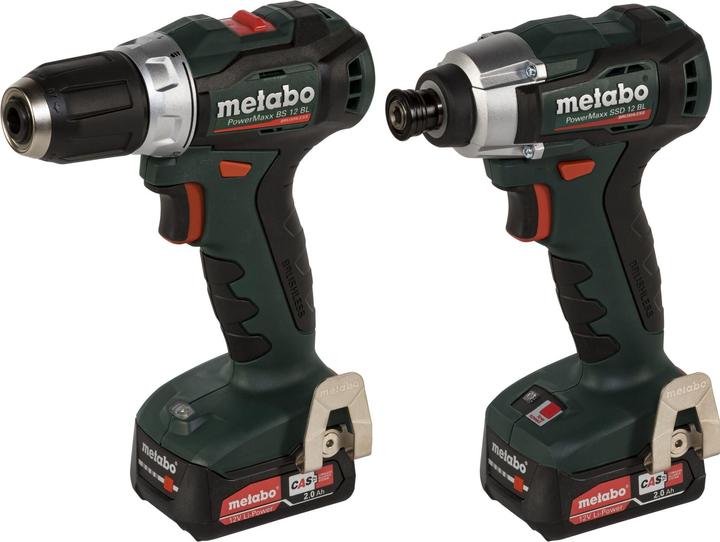 Actual product image Metabo Combo Set 2.7.3 12 V BS (Rechargeable battery operated)