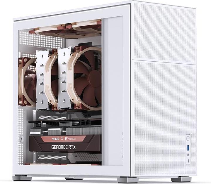 Produktbild Jonsbo D41 MESH White (mATX, DTX, Mini-ITX, ATX)