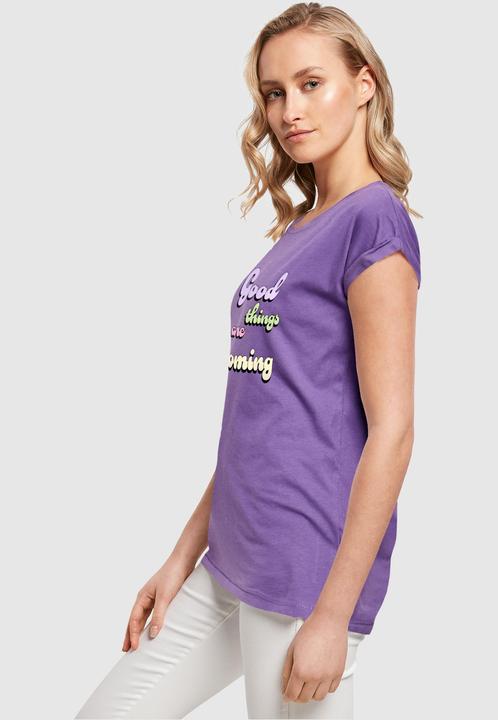 Produktbild Merchcode Ladies Good Things Extended Shoulder Tee - 112623 (M)