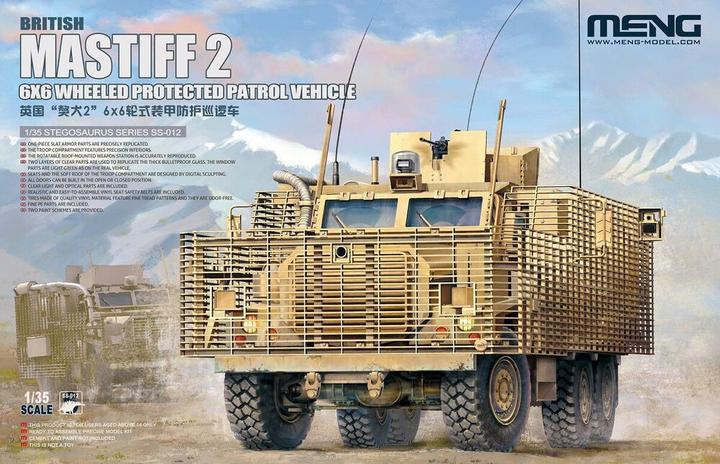 Image du produit Meng-Model Véhicule protégé British Mastiff 2 6X6 Wheeled Patrol