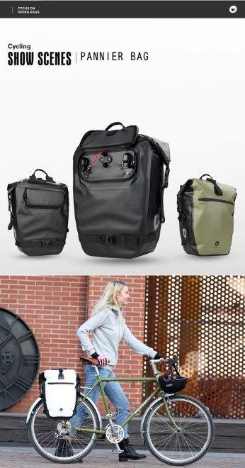 Produktbild Rhinowalk Velo Rucksack (27 l, Gepäckträgertasche)